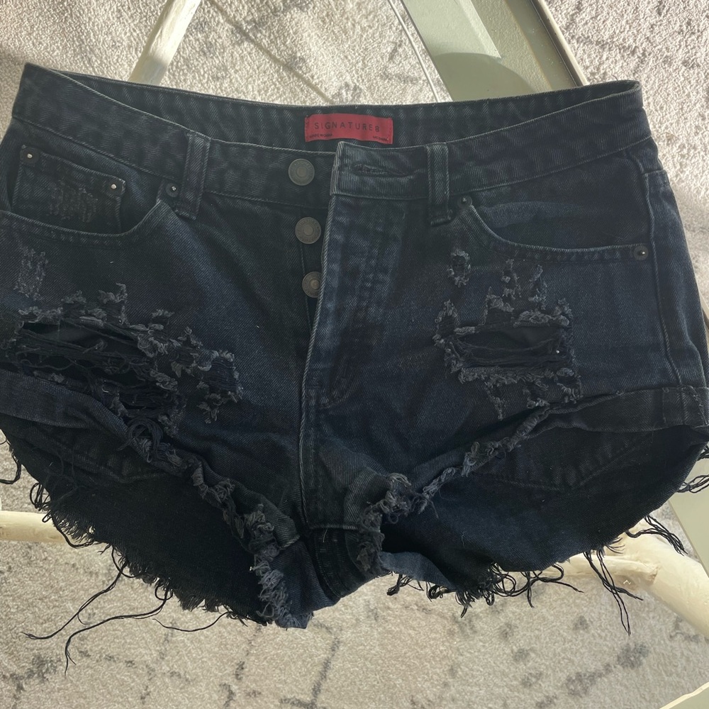 Black shorts